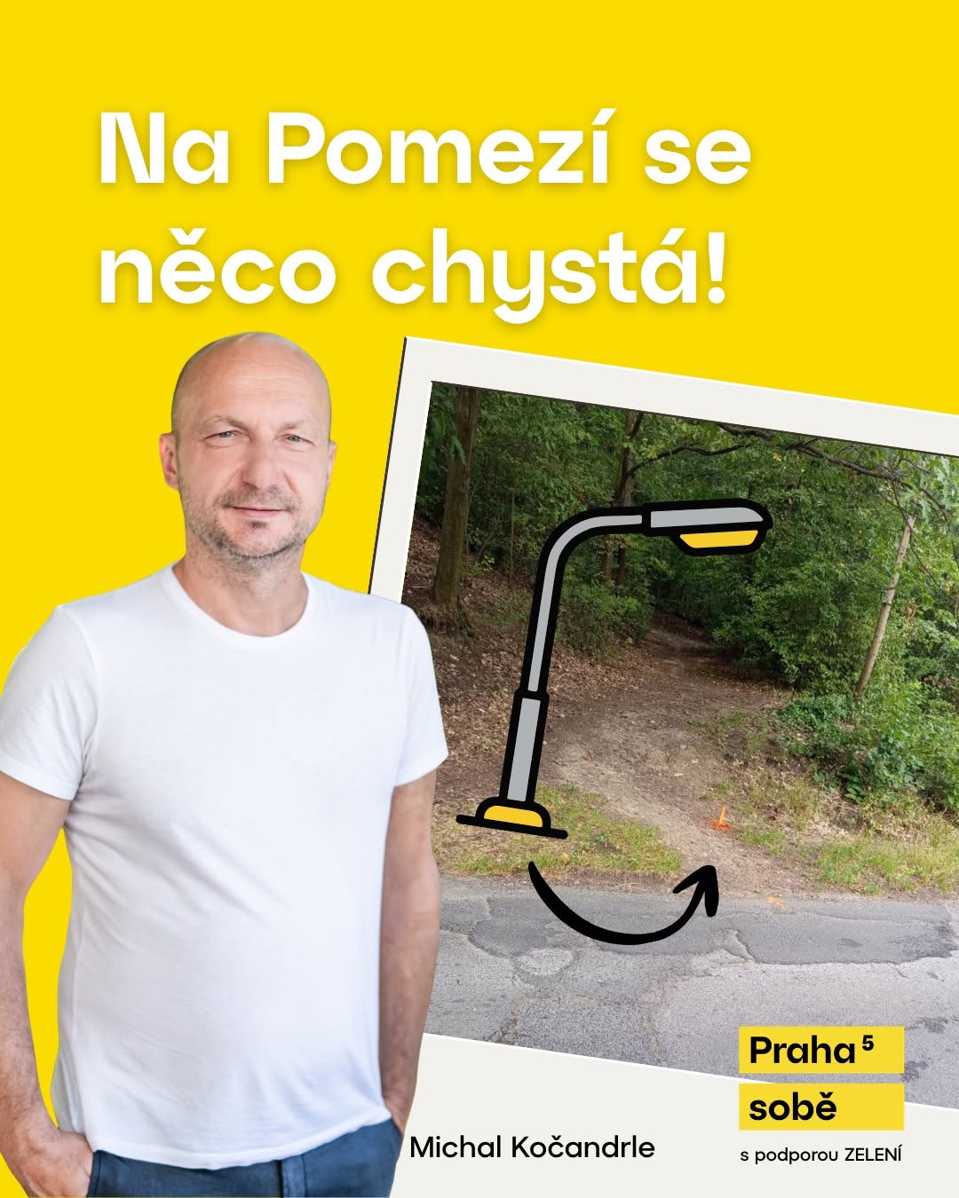 Ulice Na Pomezí snad už brzy dostane pořádné osvětlení! 🔆